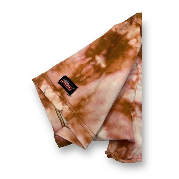 Dickies Cropped Tie Dye Distressed Top Size Large - Picture 5 of 7